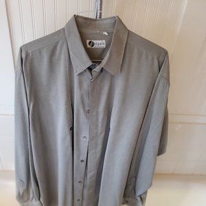 Distante Philadelphia PA XXL Men's Dress Shirt Grey